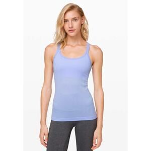 lululemon athletica Periwinkle Ribbed Racerback Tank